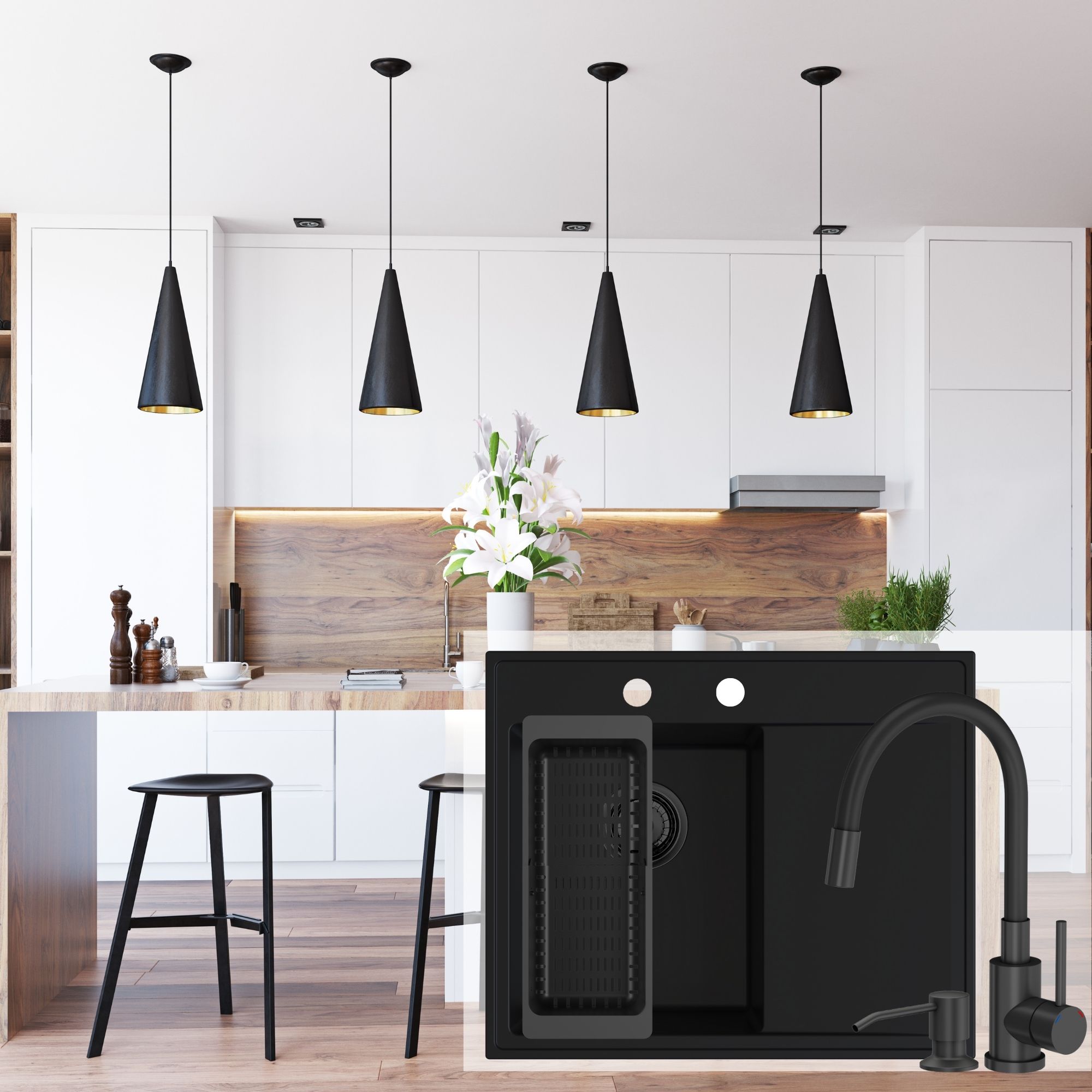 Zlew jednokomorowy - Stilo